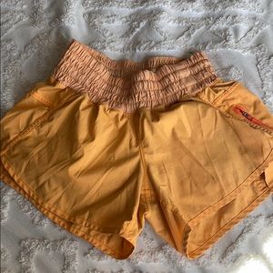 lululemon 4” inseam speed-up shorts